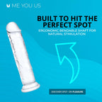 Me You Us Ultracock Clear Jelly 8.5In