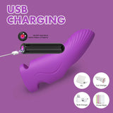 Finger Dildo Couples Sex Toys, Couples Bullet Vibrator, Sexual Pleasure Tools for Women, Waterproof G spot Clitoris Nipple Mini