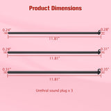 Silicone Penis Plug, 3 PCS Urethral Plug Set, Urethral Dilator, Bladder Stimulation Masturbation Rod, Male Urethral Stretcher, U