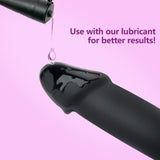 Anal Dildo Anal Plug Training Sets Black Dildo for Beginners Anal Plug Lifelike Dildos with Strong Suction, Realistic Penis G-Sp