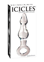 Icicles #13 Hand Blown Glass Massager