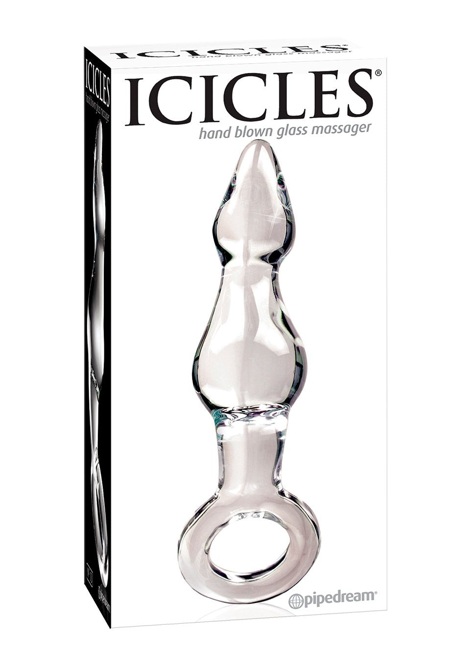 Icicles #13 Hand Blown Glass Massager