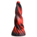 CREATURE COCKS Hell Kiss Twisted Tongues Silicone Dildo for Men, Women, & Couples. Strong Suction Base Phthalate-Free Premium Re
