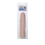 California Exotics Veined Chubby Dildo, Ivory, 8.5 Inches