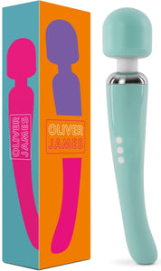 Oliver James Vibrator, Sex Toys Wand Massager, Adult Toy for Women - G Spot Vibrators, Clitoris Stimulation, Dildo, Water-Resist