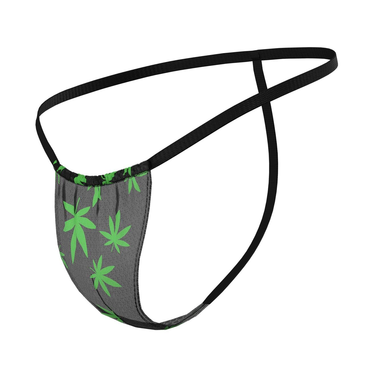 Hazy Dayz Posing Strap Potleaf O/S