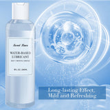 Secret Lover Water-Based Personal Lubricant, Silky Smooth Long-Lasting Lube for Women, Men, and Couples, Natural Ingredients Non