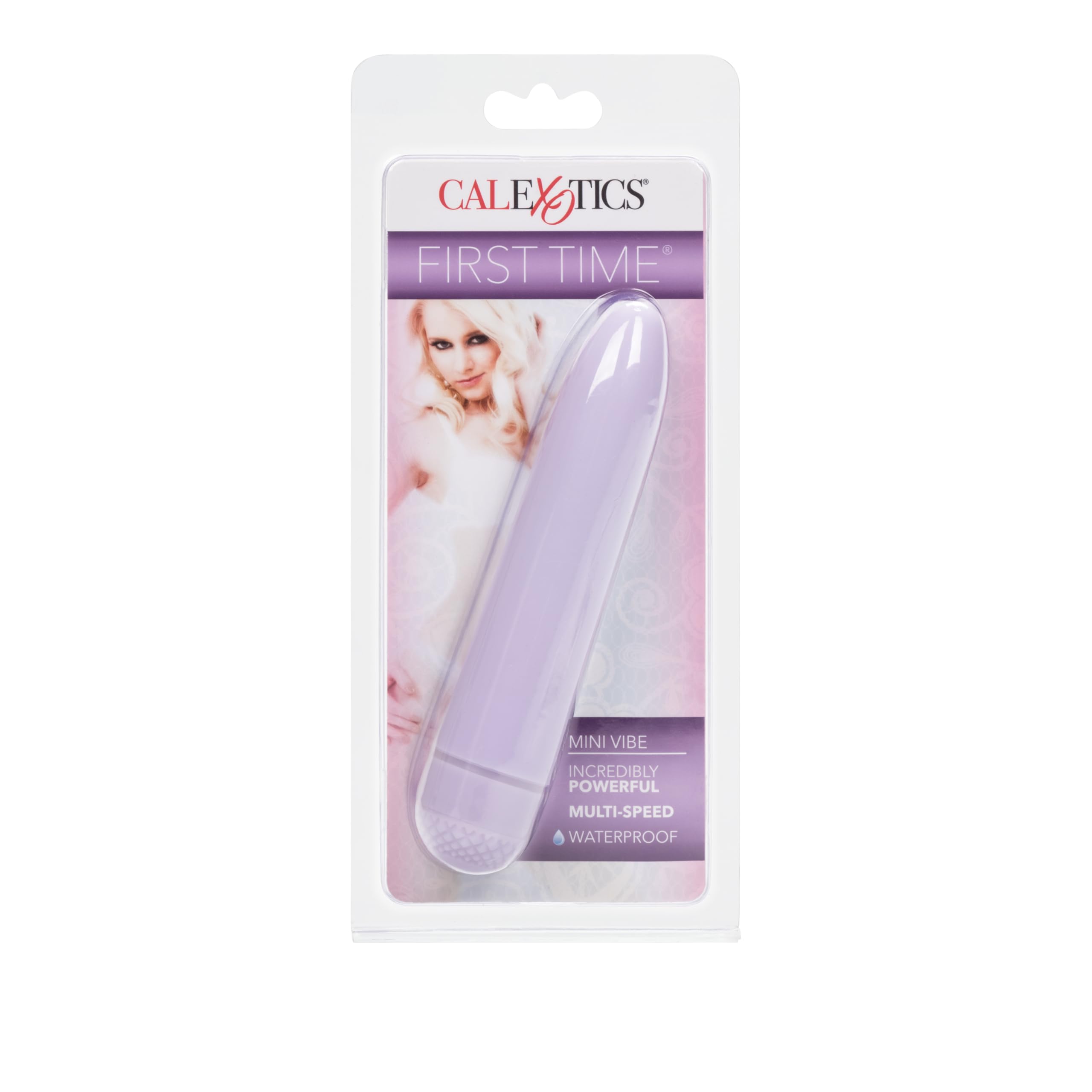 Calexotics First Time Mini Vibrator - Waterproof Sex Toys For Couples - Adult Women Vibe Massager - Purple