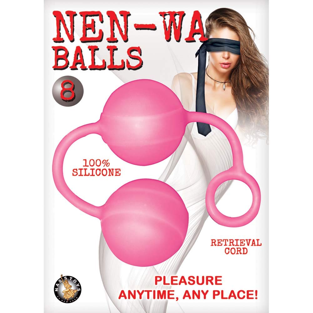 Nasstoys Nen Wa Balls 8, Pink, 4.25 Ounce