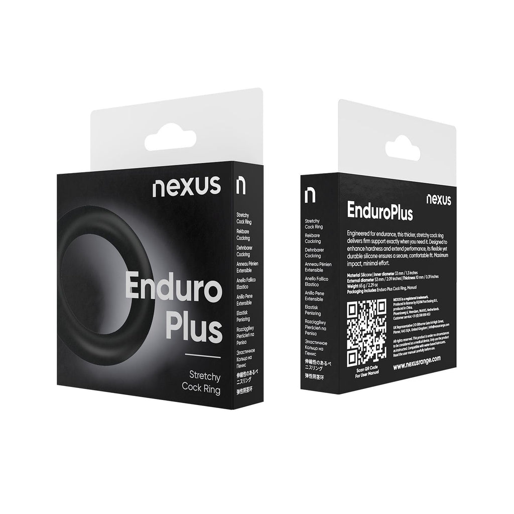 Nexus ENDURO+ Thick Silicone C-Ring Bk