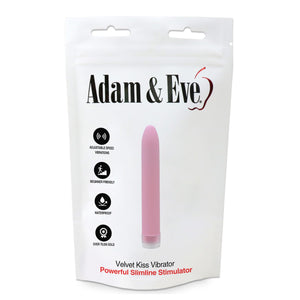 Adam And Eve Velvet Kiss Vibrator - Pink