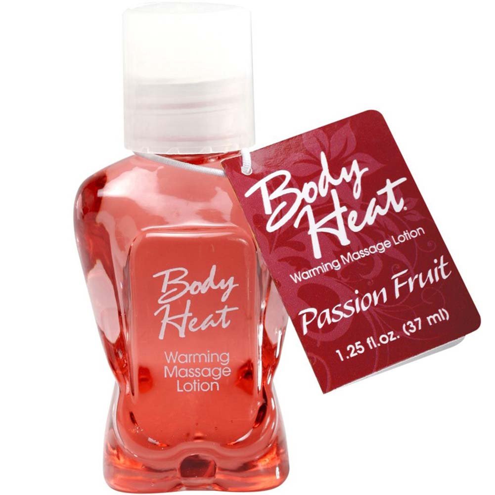 Body Heat Warming Massage Lotion - 1.25 Fl. Oz. - Passion Fruit