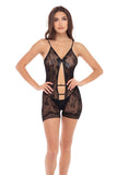 After Party Bodysuit Black O/S