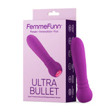 Femme Funn Ultra Bullet Sex Toys - 20 Vibration Modes, Waterproof, Quiet, Discreet Adult Toys - Premium Silicone Sex Toy with Ma