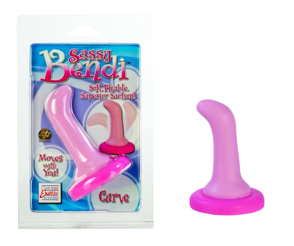 California Exotics Sassy Bendi Probe, Curve, Pink
