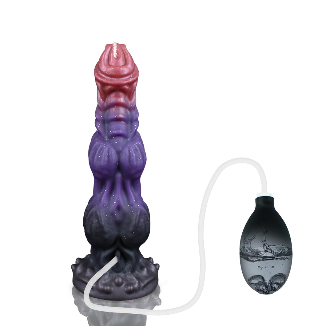 7.87 '' Alien Dildo Monster Animal Dildo Fantasy Wolf Dildo with Strong Suction Cup, Fat Dildo Strap on Compatible Women Sex Toy