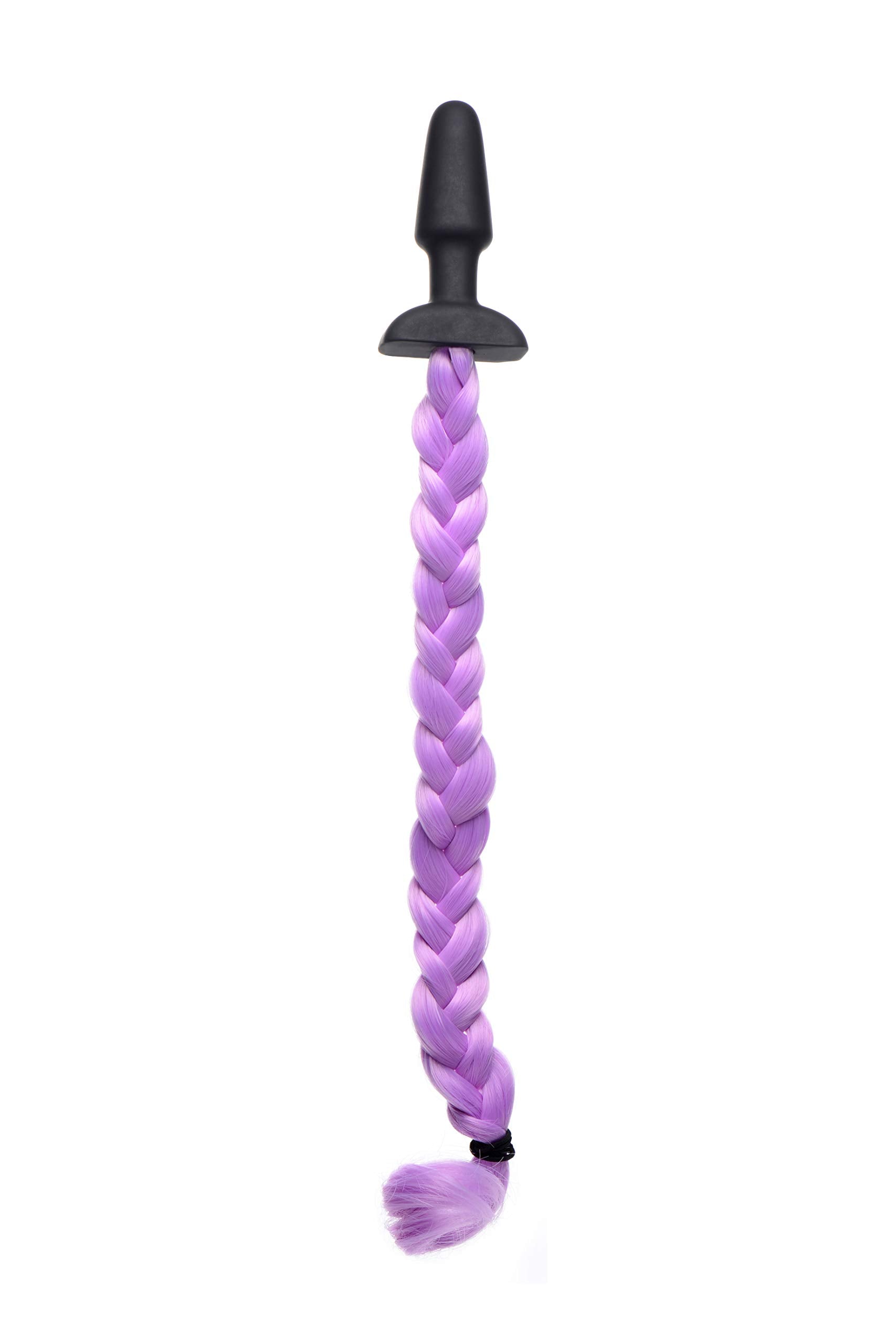 Purple Pony Tail Anal Plug