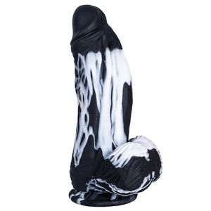 2.68 ' ' Diameter Huge Thick Dildo, 10 inch Monster Silicone Big Dildo with Strong Suction Cup for Hands-Free and Anal Play, G-s