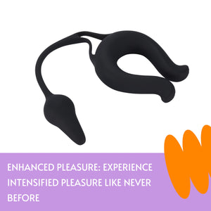 Sweet Vibrations Sex Toys Penis Ring Black - Men Adult Toys - Penis Ring Enhanced Pleasure - Men Sex Toys - Penis Vibrator and S