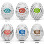 Tenga Egg-Vp6(3) Easy Beat Egg Portable Male Masturbator Variety Pack, 6 Pack