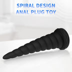 Anal Stretcher Trainer Big Anal Plug Anal Beads Adult Sex Toys for Women and Men, Large Butt Plug Training Cone Liquid Silicone