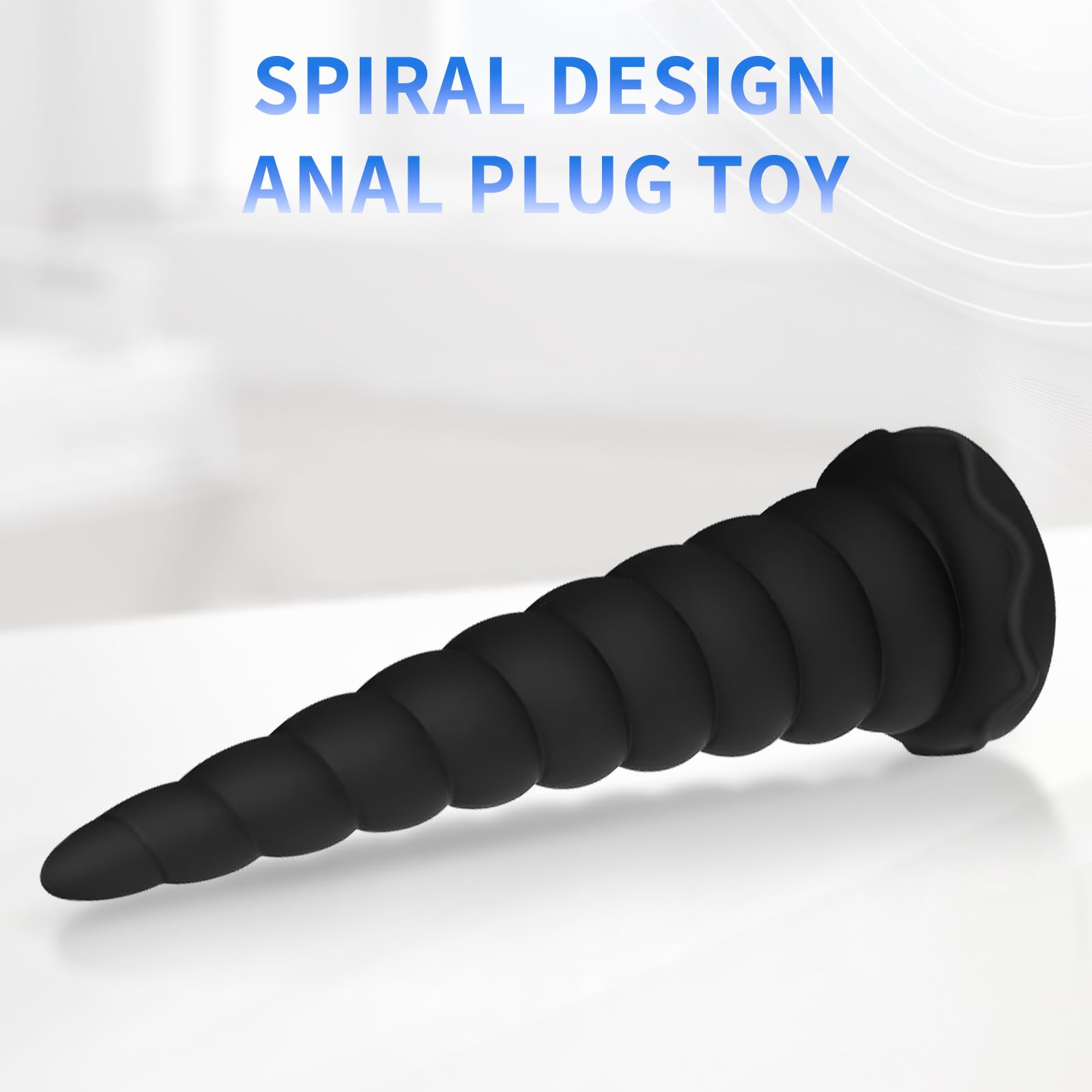 Anal Stretcher Trainer Big Anal Plug Anal Beads Adult Sex Toys for Women and Men, Large Butt Plug Training Cone Liquid Silicone