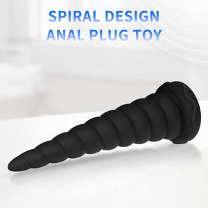 Anal Stretcher Trainer Big Anal Plug Anal Beads Adult Sex Toys for Women and Men, Large Butt Plug Training Cone Liquid Silicone