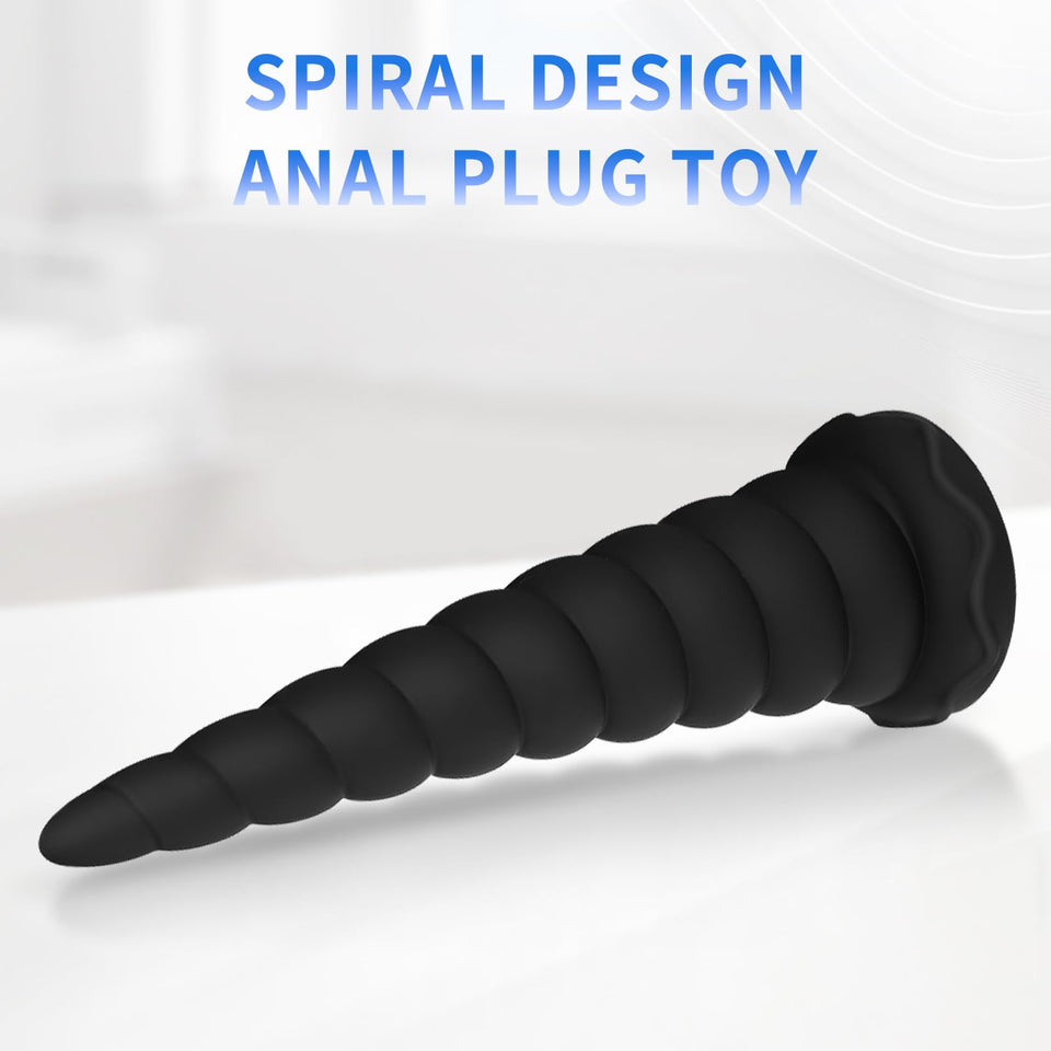 Anal Stretcher Trainer Big Anal Plug Anal Beads Adult Sex Toys for Women and Men, Large Butt Plug Training Cone Liquid Silicone