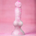 2.88Diameter Huge Realistic Dog Knot Dildo,9.5 Inch Silicone Big Thick Bad Wolf Dildos with Suction Cup,Fantasy Canine Animal Dr