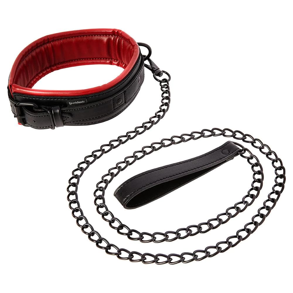 Sportsheets Saffron Collar & Leash