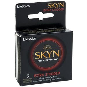 (D) Lifestyles Skyn Extra Stud 3Pk