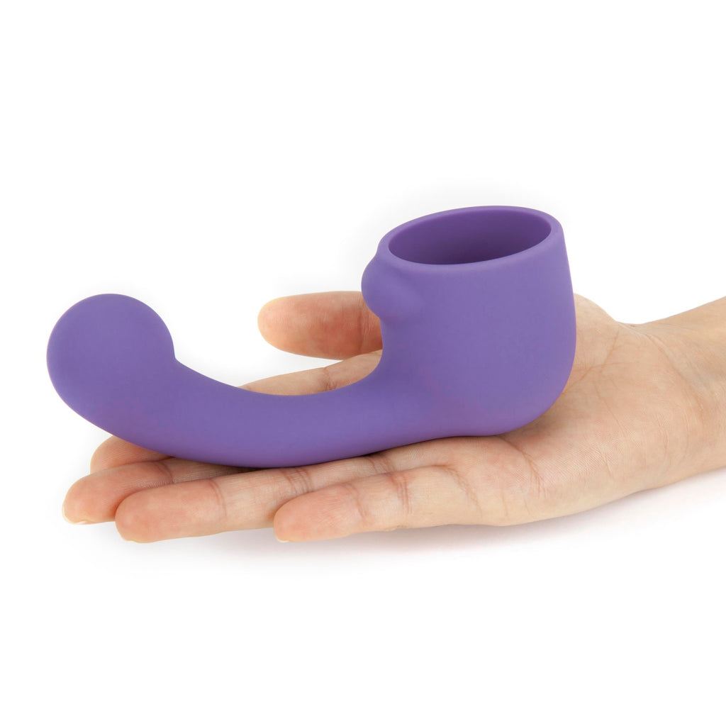 Le Wand - Curved Petite Weighted Silicone Attachment For Petite Rechargeable Massager
