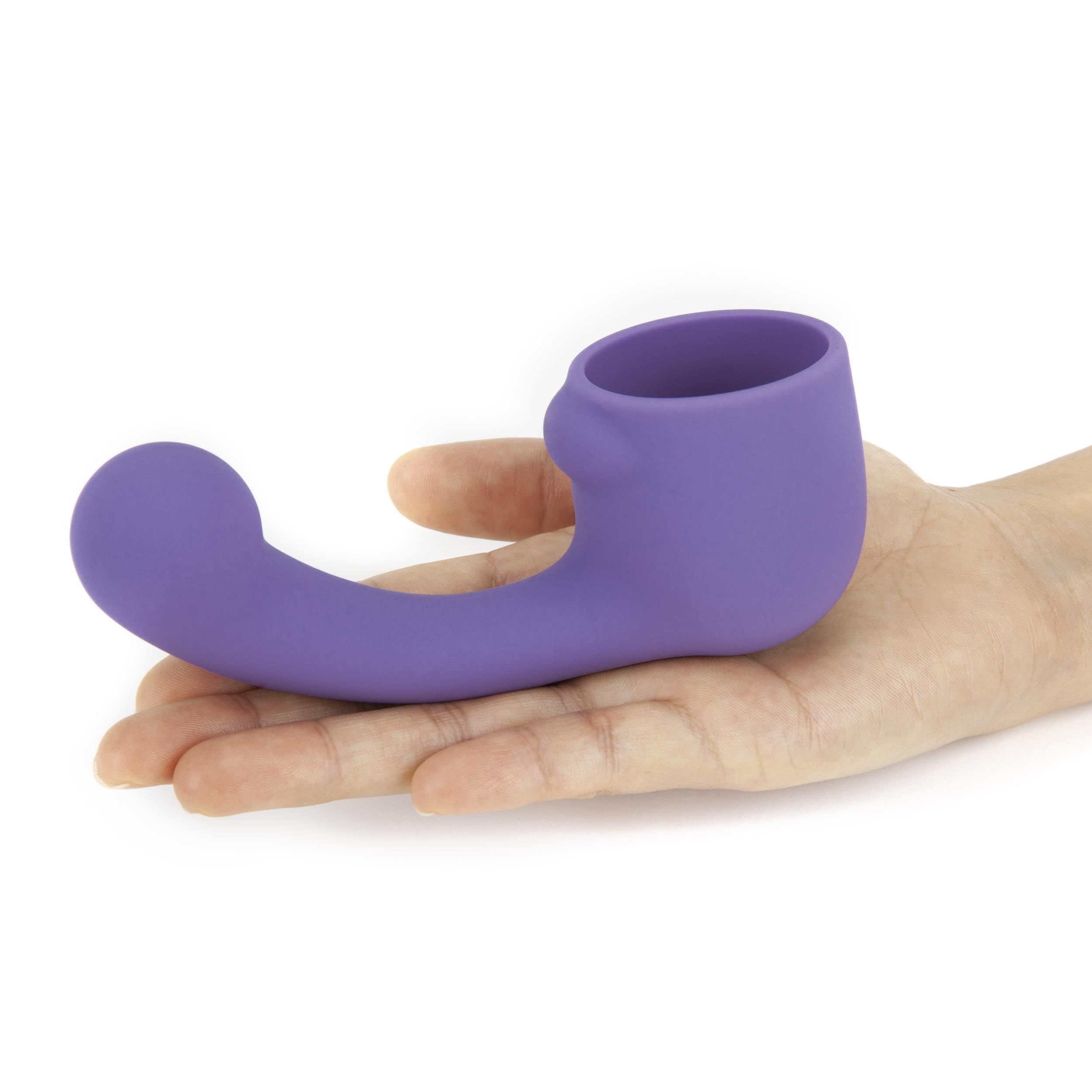 Le Wand - Curved Petite Weighted Silicone Attachment For Petite Rechargeable Massager
