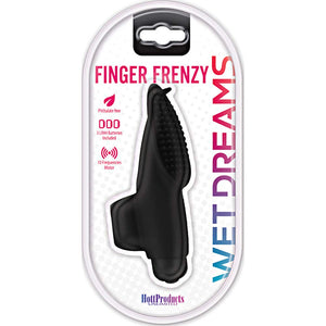 Wet Dreams Finger Frenzy 10 F Black