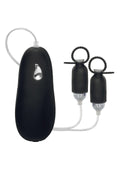 California Exotic Novelties Nipple Play Silicone Vibrating Nipple Pleasurers, Black