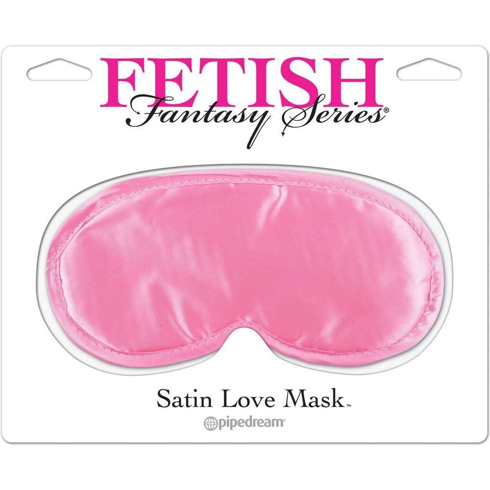 Fetish Fantasy Satin Love Mask, Pink