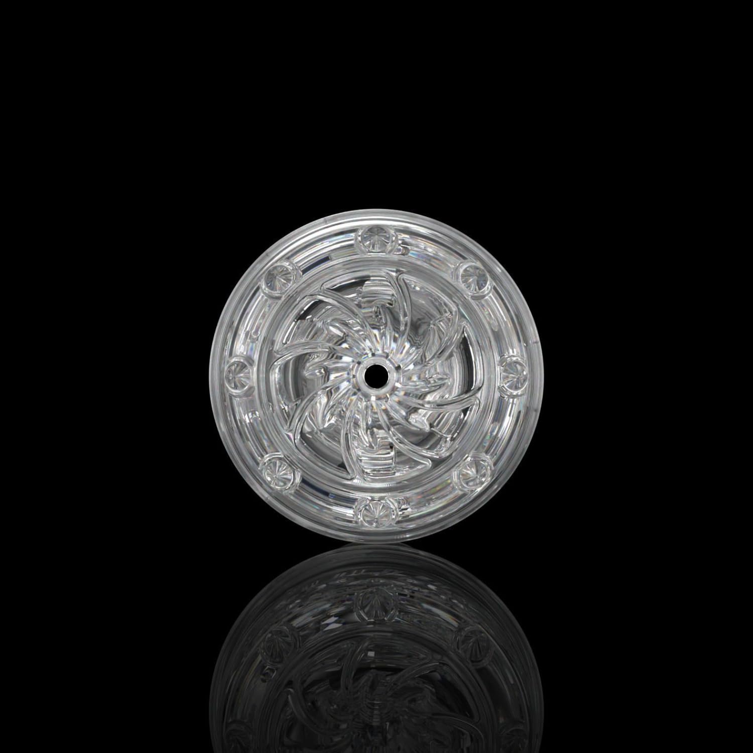 Clear Male Masturbator | Fleshlight Go Torque Ice | Transparent Sex Toy