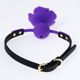 Sex Toy Mouth Breathable Roses Ball Gag Bondage Gags & Muzzles Penis Gag BDSM Sex Toys for Woman, Fetish Adult Games Sex Slave F
