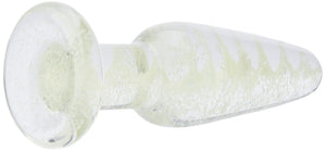 Firefly Glass - Tapered Plug - Medium - Clear