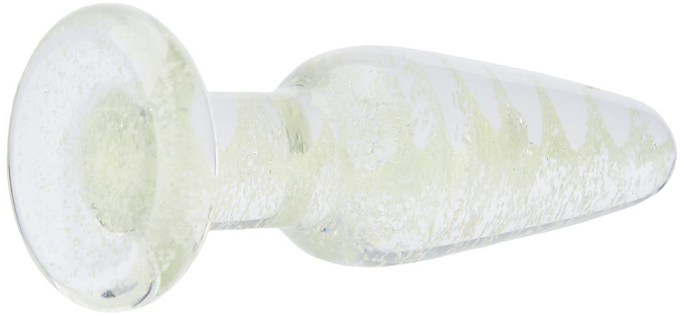 Firefly Glass - Tapered Plug - Medium - Clear