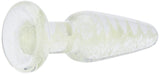 Firefly Glass - Tapered Plug - Medium - Clear