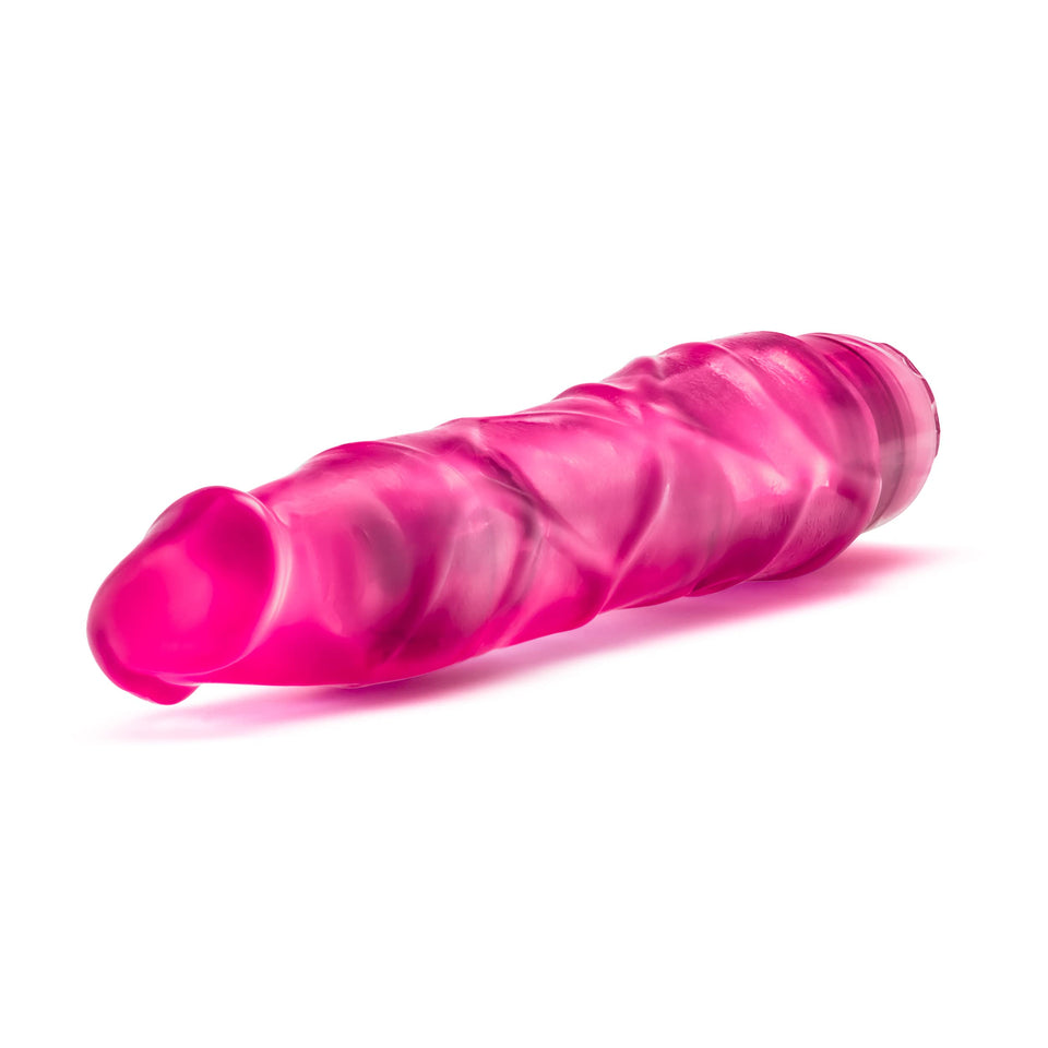9'' Thin Realistic Vibrating Dildo - Powerful Multi Speed Long Veiny Vibrator - Sex Toy For Women - Sex Toy For Adults (Pink)