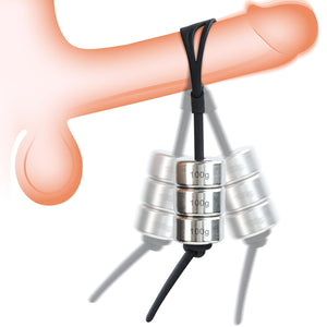 Sex Toys Metal Penis Trainers - Adult Toys Penis Extender with Adjustable Cock Ring, Sex Toys for Men Penis Enlargement Extensio