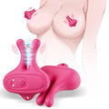 Nipple Toys Vibrator Sex Toys - Vibrating Nipple Clamps Women Sex Toys with 9 Vibration Modes, Magnetic Nipple Stimulation Recha