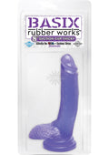 Pipedream Basix 8-Inch Suction Cup Thicky Dong, Purple