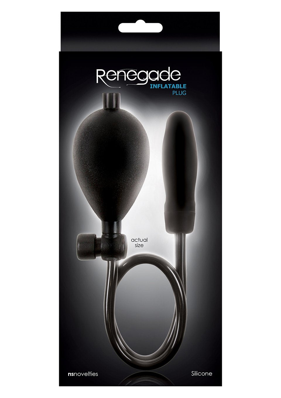Ns Novelties Renegade Inflatable Anal Plug  52 Ounce