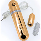 Golden Triangle Ahh Vibe Bullet Of Love Remote Control Bullet, Gold
