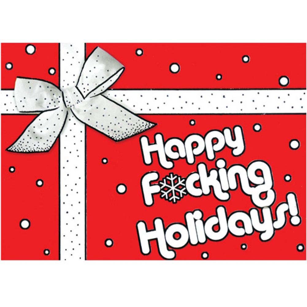 Candyprints Happy Fcking Holidays Boxed Candy