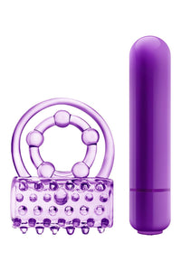Blush 65159: Play With Me - Player Vibrating Double Strap Purple
