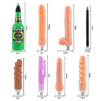 Jessky Automatic Sex Machine, 3Xlr Connector Love Machine Adjustable Adult Sex Toys With 8 Attachments For Couples Men And Women